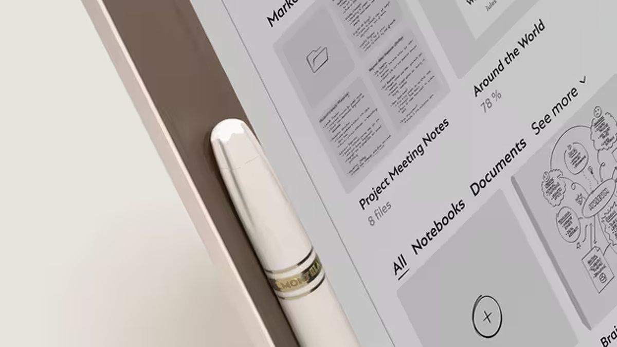 Montblanc's Digital Paper is absurd, and I can't stop thinking