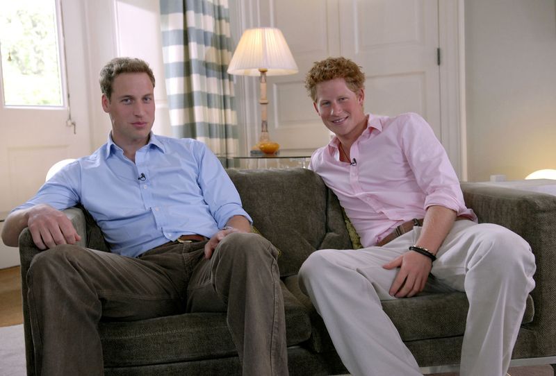 When Prince William was caught dancing with a model.