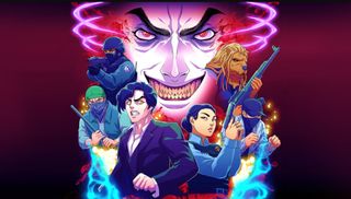 Renfield splash image with characters arrayed under dracula's gaze