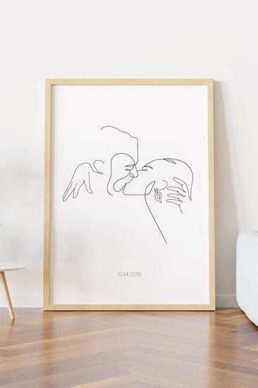 ArtroomExpo Customized Kissing Print