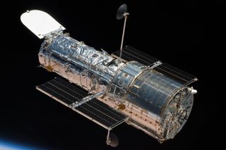 NASA's Hubble Space Telescope has been at work in orbit since 1990.
