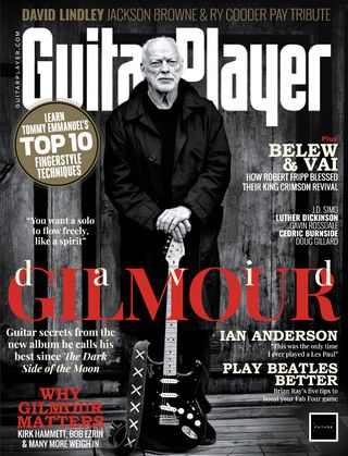 David Gilmour adorns the cover of the November 2024 issue of Guitar Player