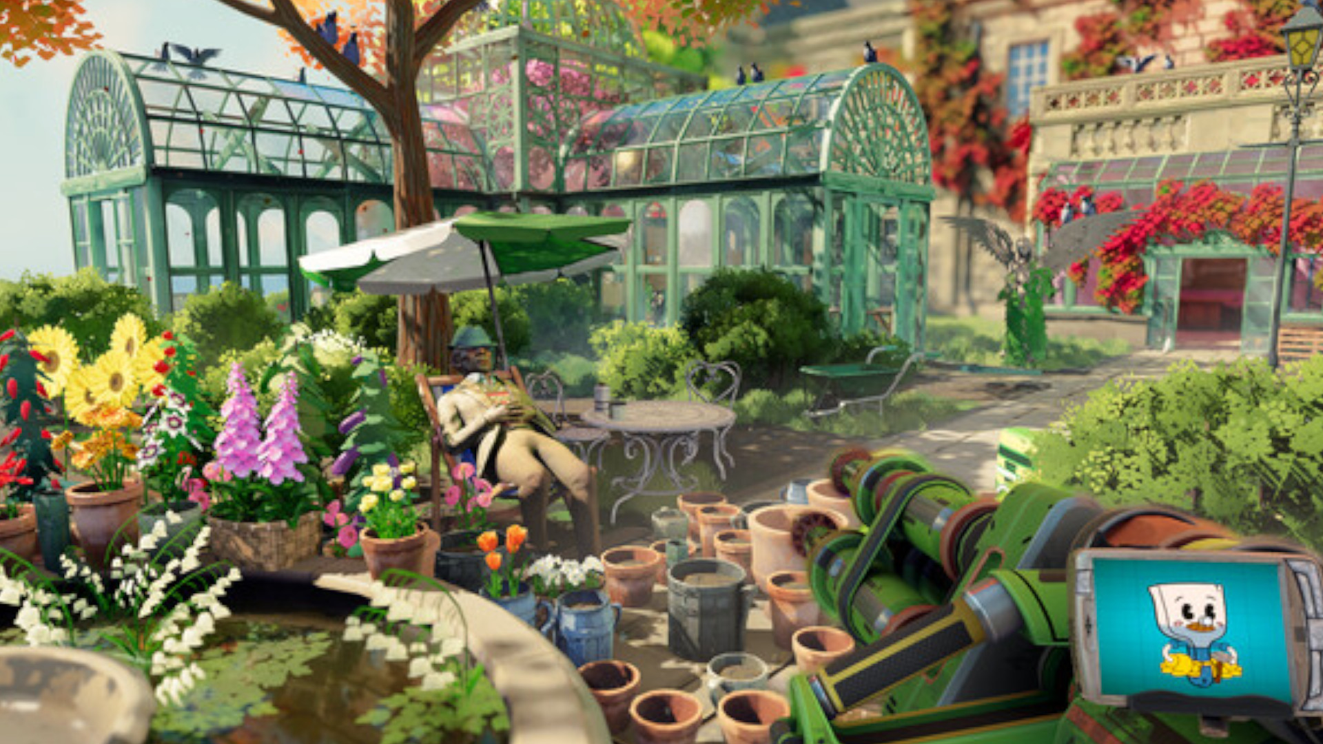 A screenshot of the upcoming PC game, There Are No Ghosts at the Grand. 