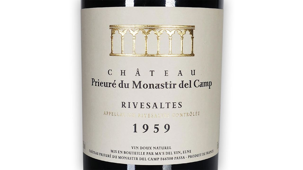 1959 Château Prieuré du Monastir del Camp, Rivesaltes, France