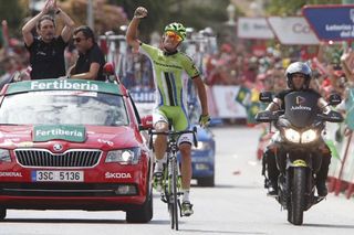 Alessandro De Marchi (Cannondale) takes the win on stage 7