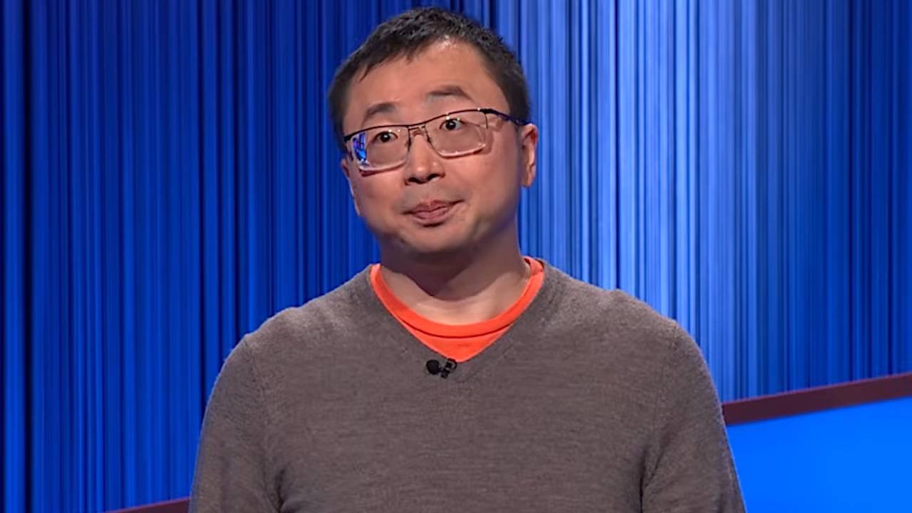 Jamie Ding is shown on Jeopardy! in 2026.