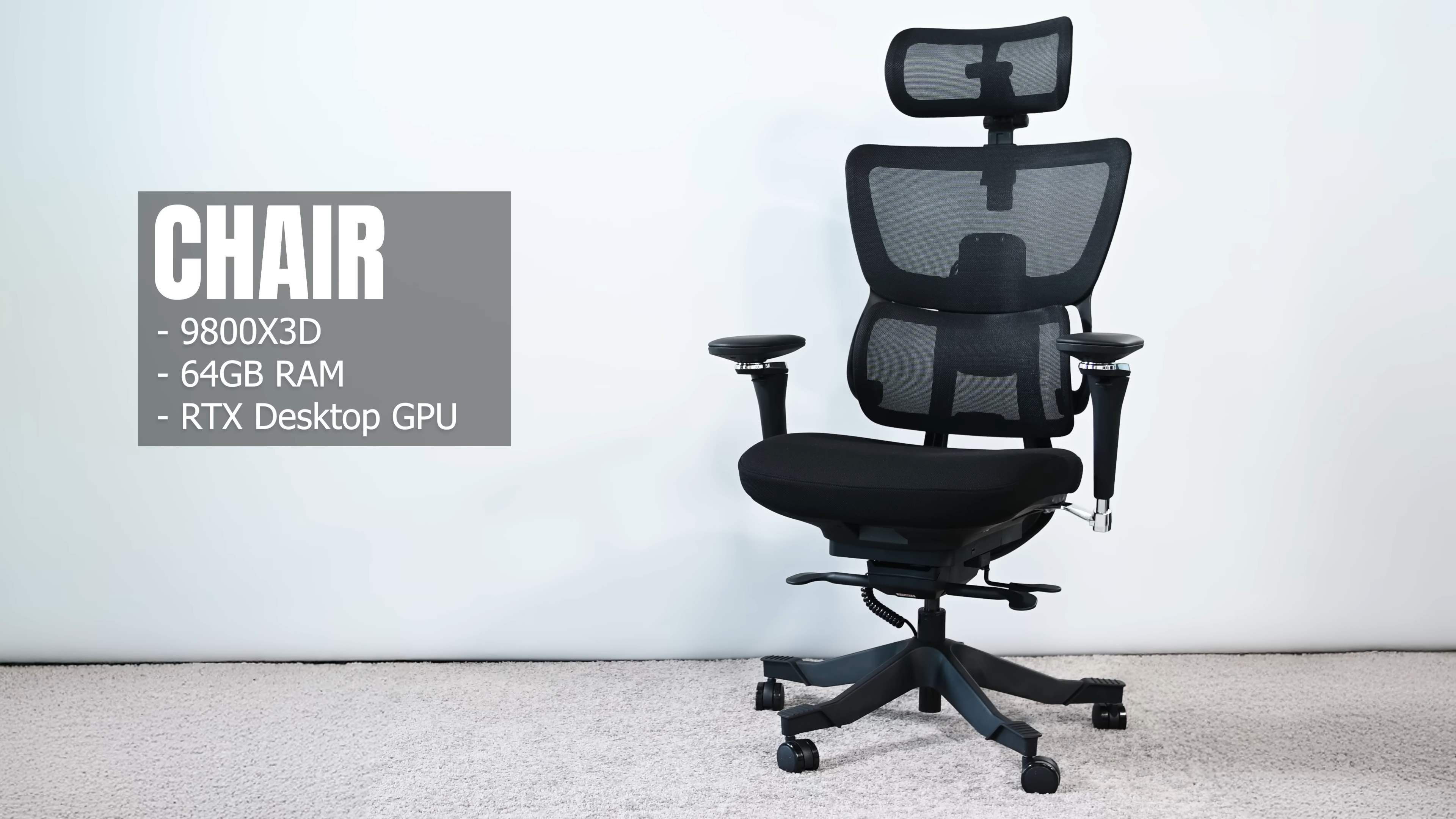 Is it a chair? Is it a PC? Actually, this stealth PC build is both—and probably very toasty