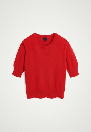 Therese Knit Blouse - Red