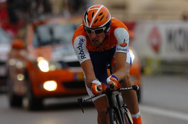 Denis Menchov (Rabobank) finished in 53rd place, 1:31 behind Cancellara.
