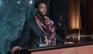 Black Panther T'challa addresses the UN