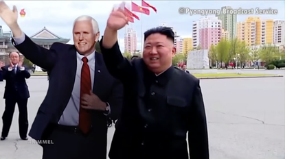 Mike Pence, Kim Jong Un