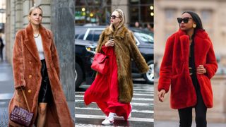 Faux Fur Coats to wear on New Year's Eve