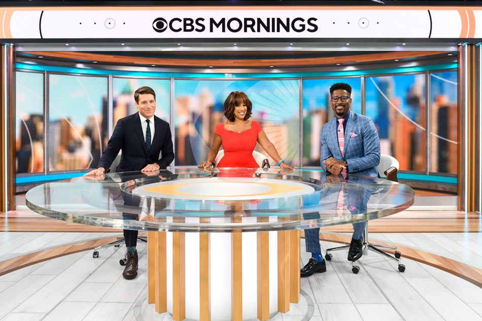 &#039;CBS Mornings&#039; co-anchors Tony Dokoupil, Gayle King and Nate Burleson