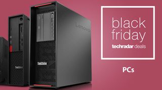 Black Friday 2021: Tilbud på PCer. Produktbilde av Lenovo ThinkStation.