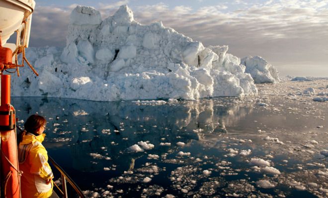 Greenland ice