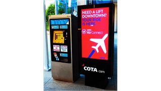 ITSENCLOSURES Installs Digital Signage Kiosk at Columbus Airport