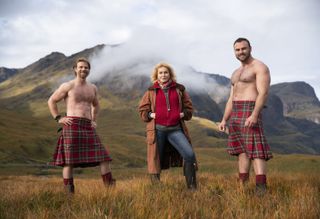 Joanna Lumley in Scotland for Joanna Lumley's Home Sweet Home