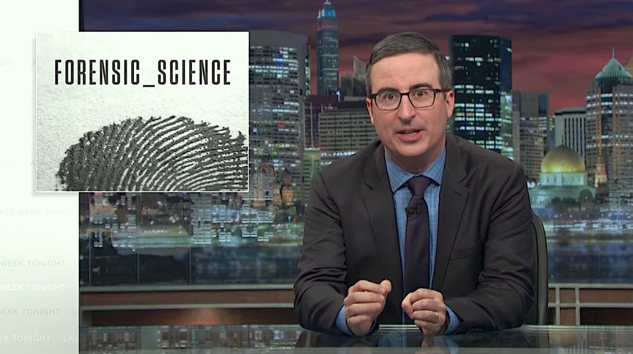 John Oliver on forensic science