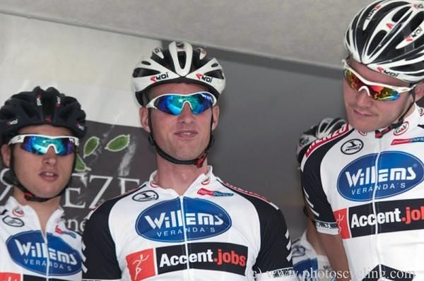 Veranda's Willem-Accent riders are introduced prior to the stage.
