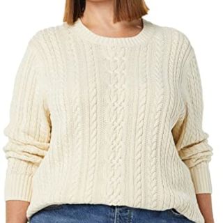 Cable knit sweater from Amazon.