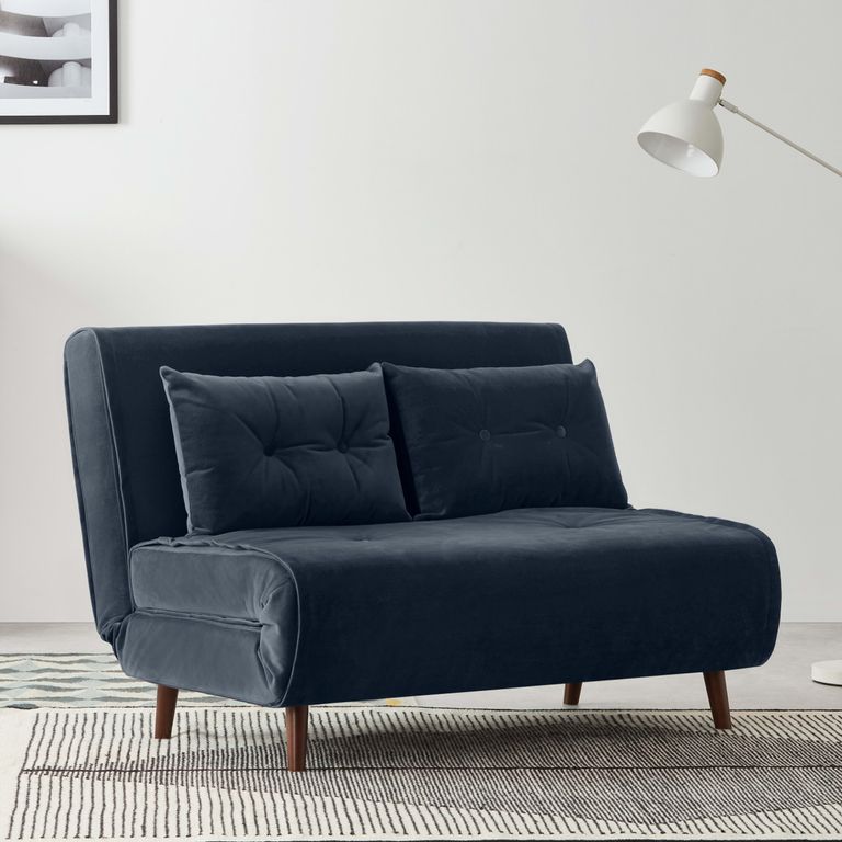 Habitat is selling a dupe for MADE's Haru Sofa Bed for half the price