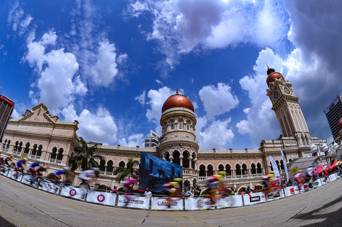The finish line in KL