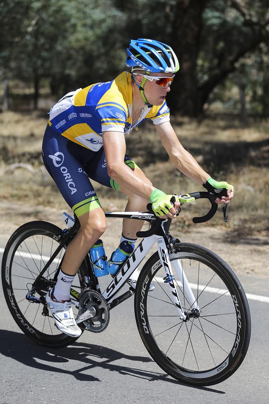 Cameron Meyer looked comfortable despite the fast pace today