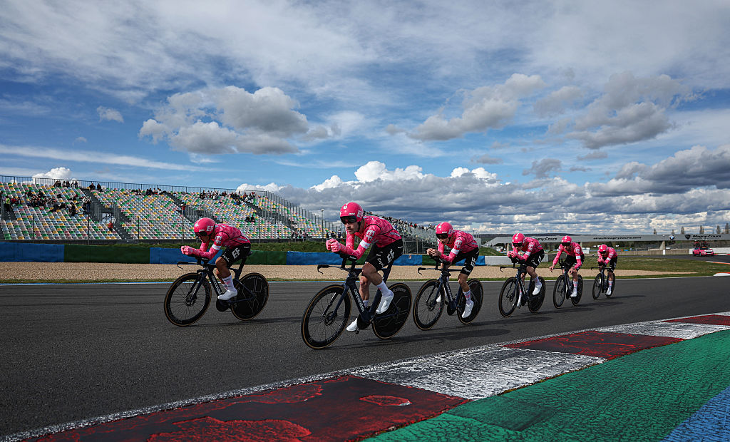 Paris-Nice 2025: EF Education-EasyPost during the TTT