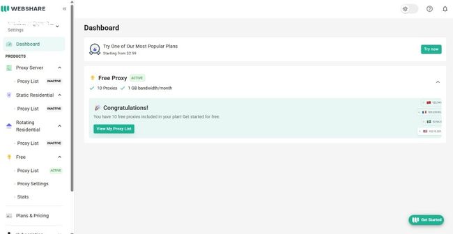 Webshare review | TechRadar
