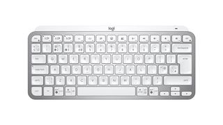 Logitech MX Keys Mini in pale grey