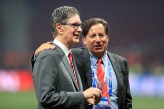 Liverpool owner John W. Henry (left) and chairman Tom Werner have overseen a period of huge success for Liverpool