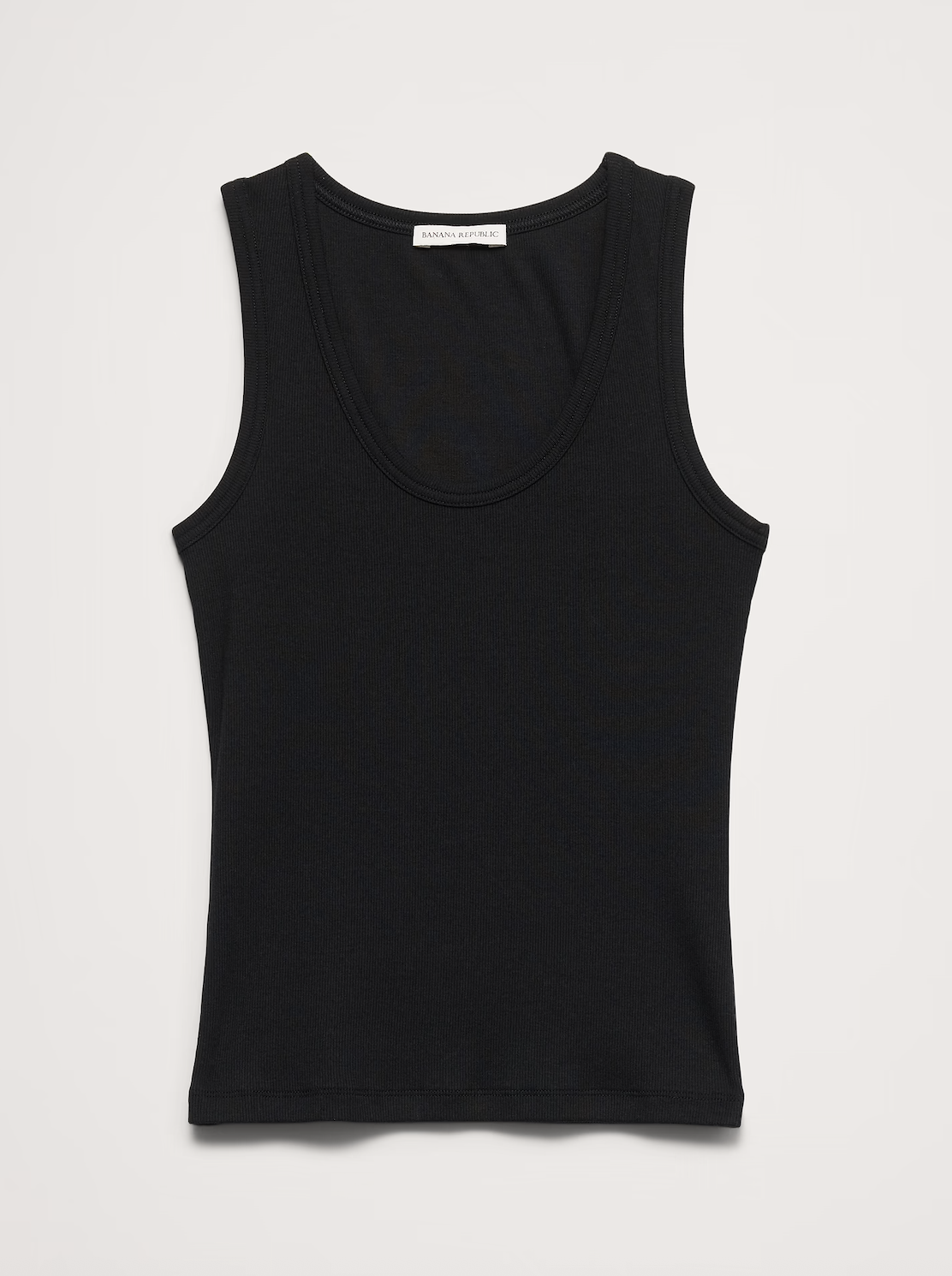 Banana Republic, Ribbed Scoop-Neck Tank