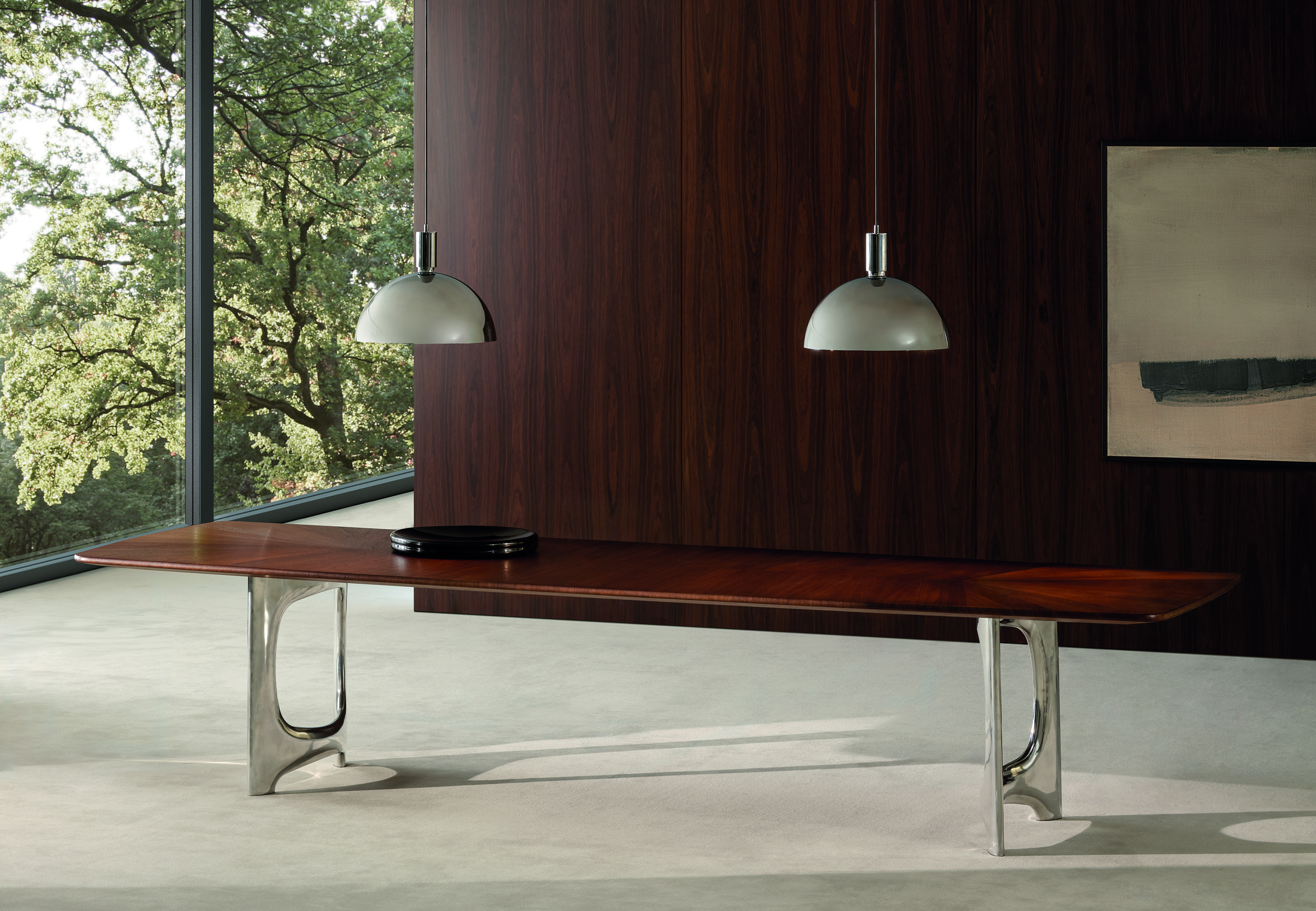 Minotti Blaine table by Hannes Peer