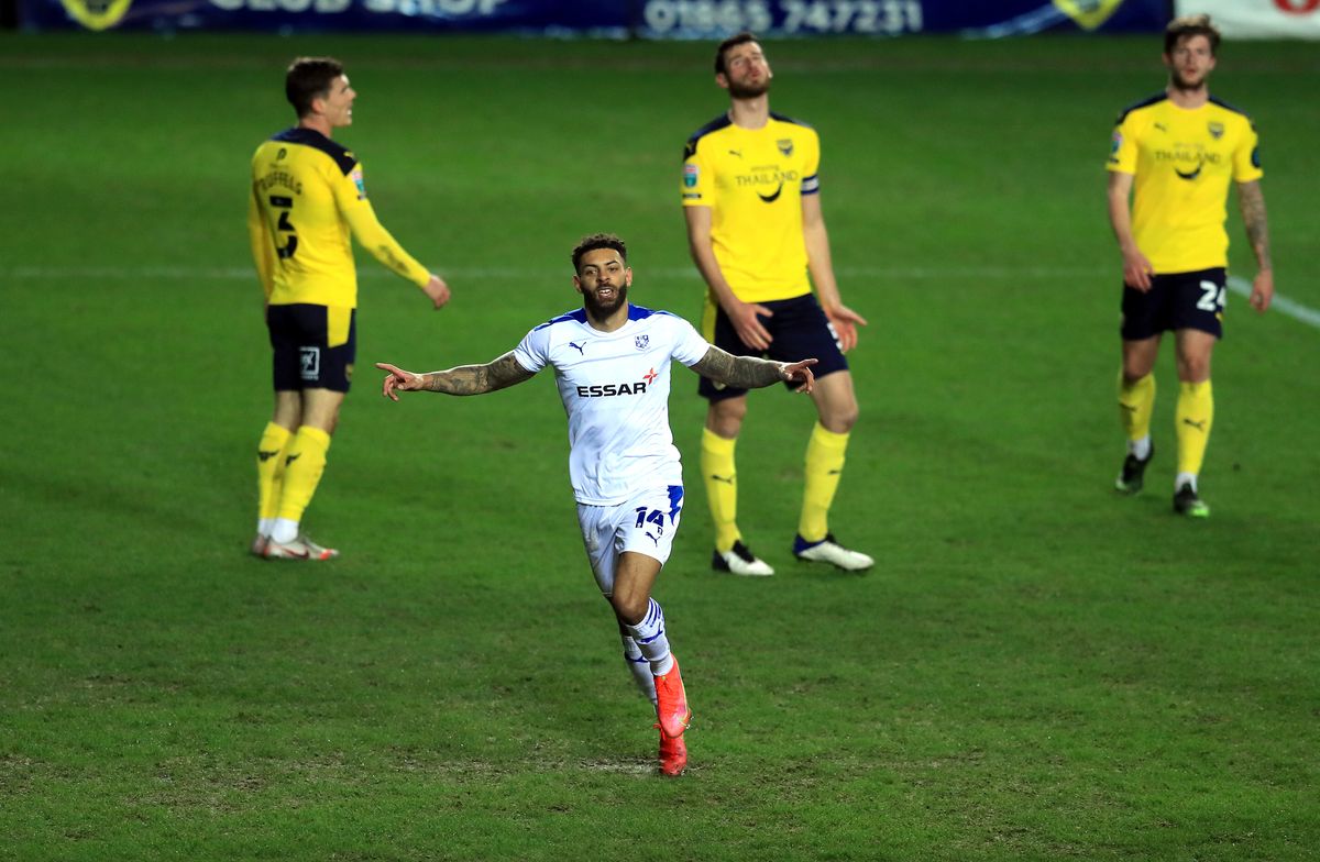 Oxford United v Tranmere Rovers – Papa John’s Trophy – Semi Final – Kassam Stadium