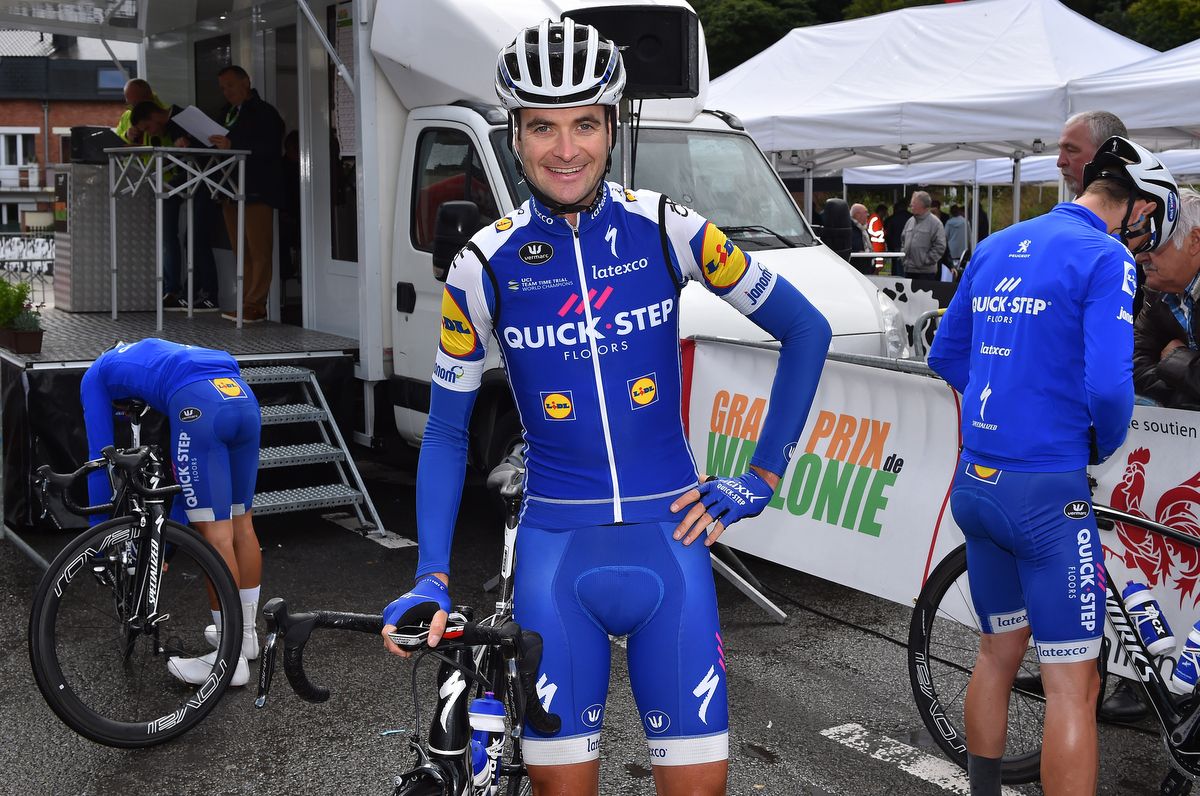The weather can't stop Pieter Serry from smiling