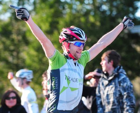 Brian Jenson (Tradewind Energy) takes the victory at Battenkill.