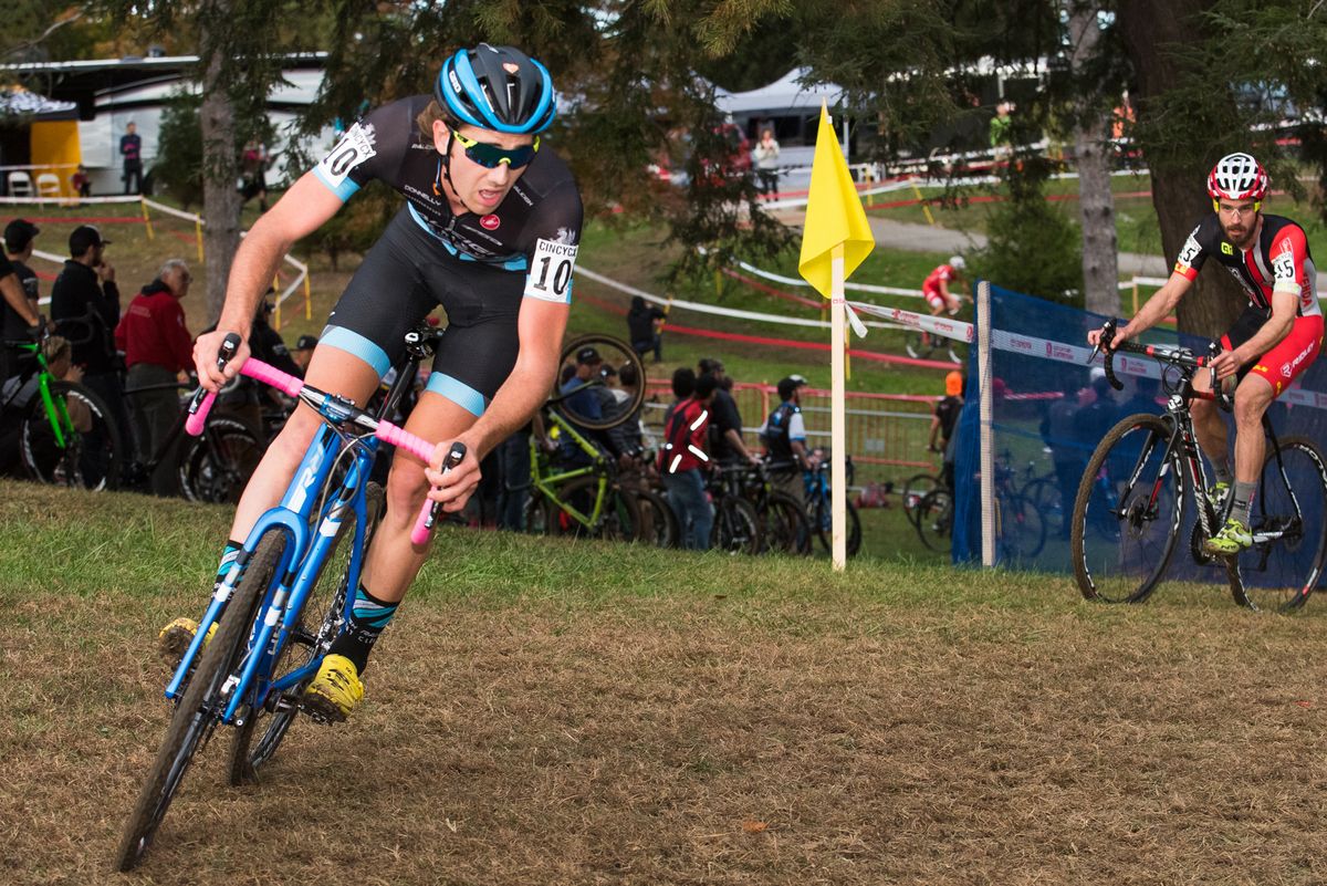 Jamey Driscoll (Raleigh Clement) cornering