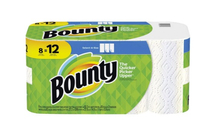 Bounty Select-a-Size 8 Rolls: $15 @ Office Depot