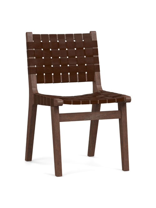 Fenton Woven Leather Dining Chair