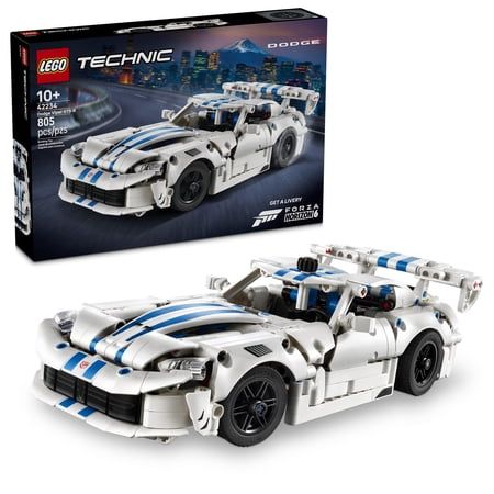 Technic Dodge Viper GTS-R Sports Car Toy