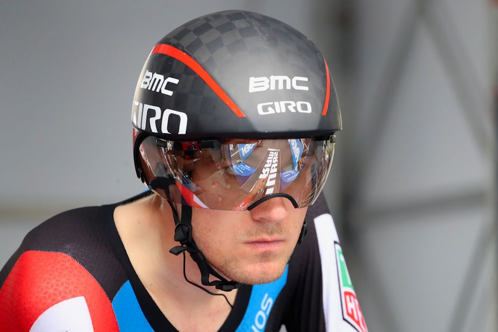 Tejay van Garderen (BMC) concentrates in the start house ahead of the stage 4 TT at the 2018 Tour of California