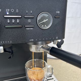 KitchenAid semi automatic coffee machine testing at home