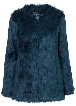 Topshop faux fur coat, Was £98, Now £30