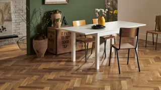 engineered parquet wood floor