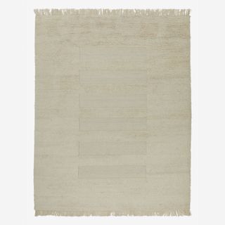 cream rectangular rug