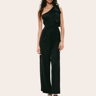 H&M One-Shoulder Jumpsuit 