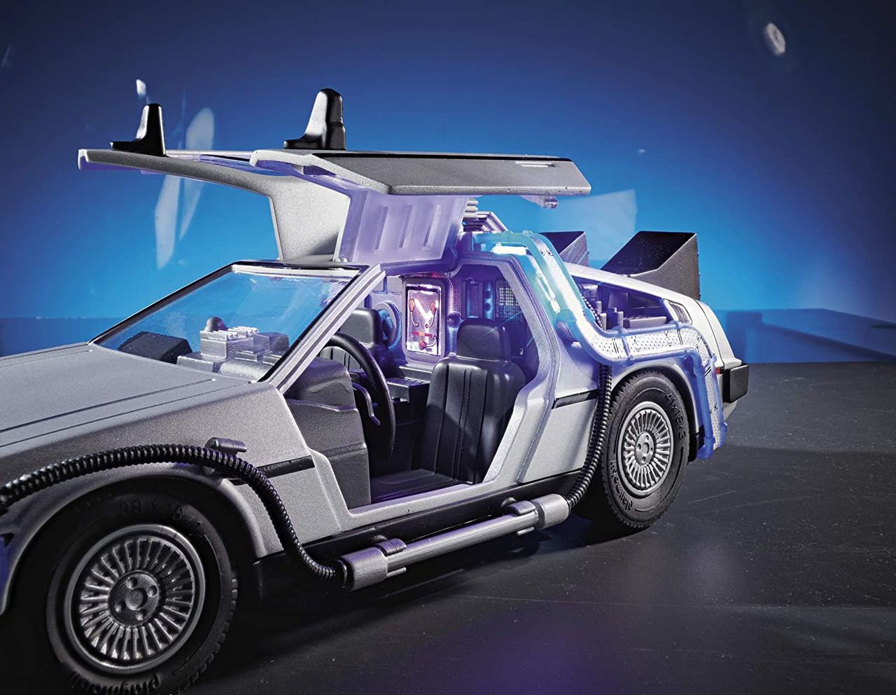 Playmobil's Back to the Future DeLorean set.