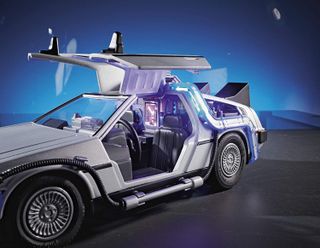 Playmobil's Back to the Future DeLorean set.