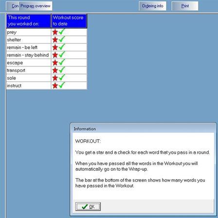 Vocabulary Stretch image: This software’s interface is dated, but the content is useful and you can expand your vocabulary using its learning tools.