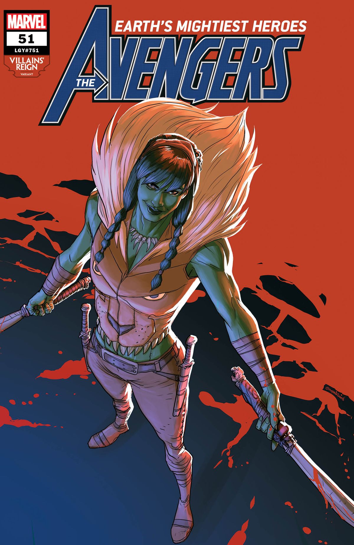 Marvel's Villains&rsquo; Reign variant covers
